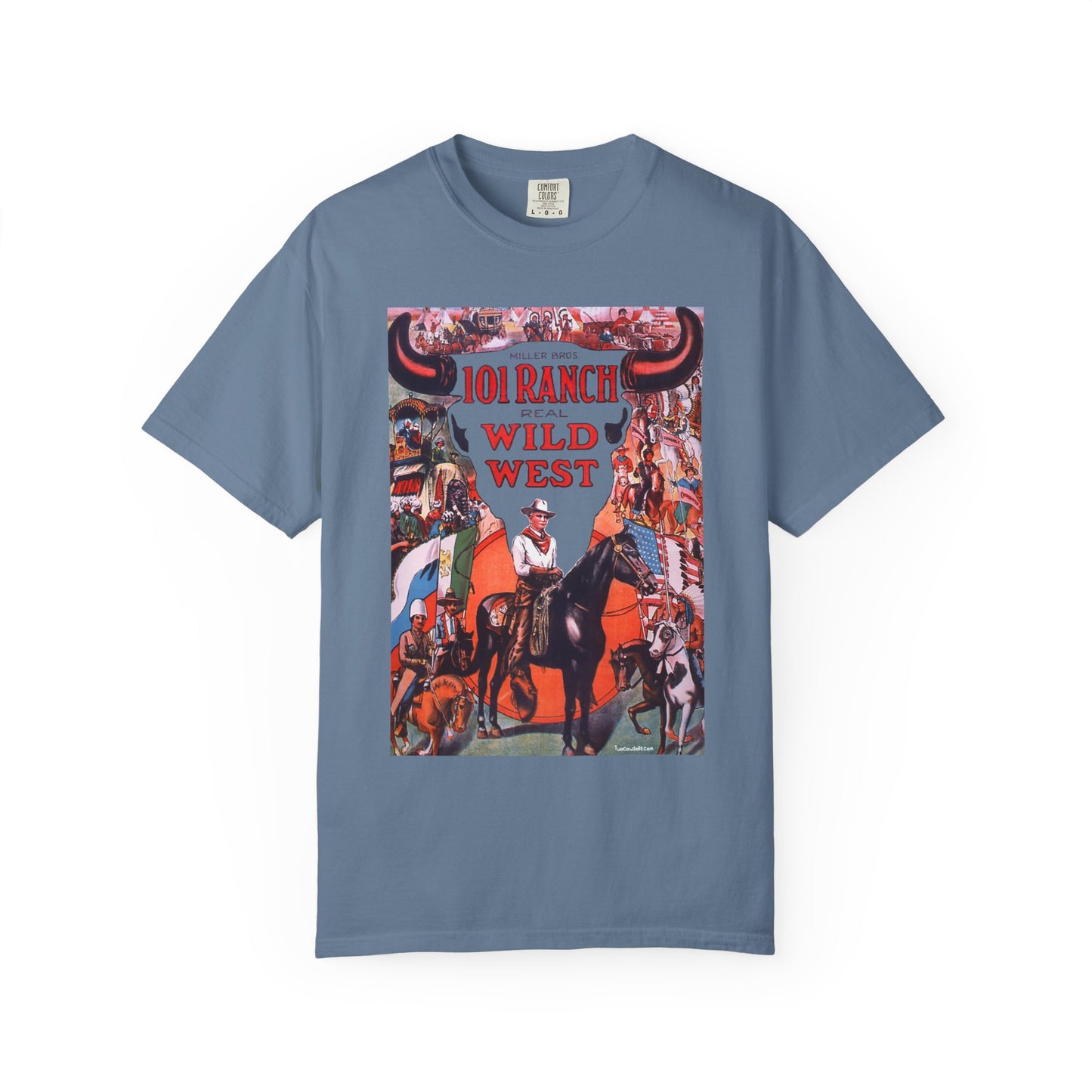 101 Ranch Vintage Skull T-shirt