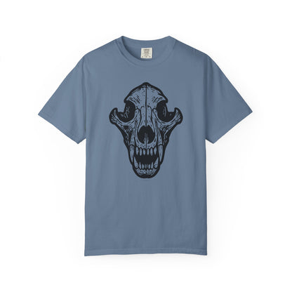 Dog Skull T-Shirt - Unisex Garment-Dyed Tee