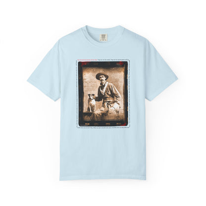Vintage Cowboy and Dog 2 Puppy Tee Shirt