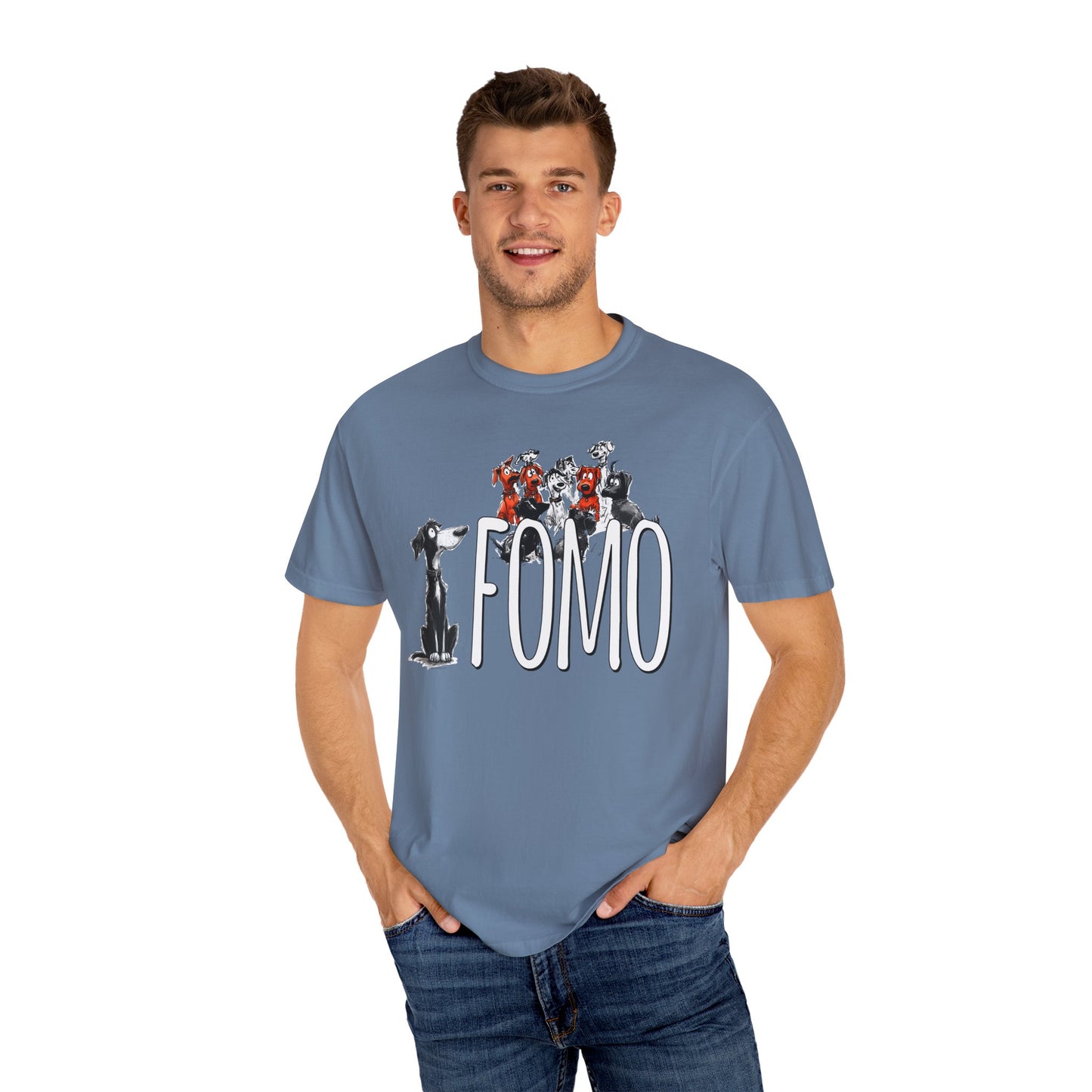 FOMO Funny Cowdog T-Shirt