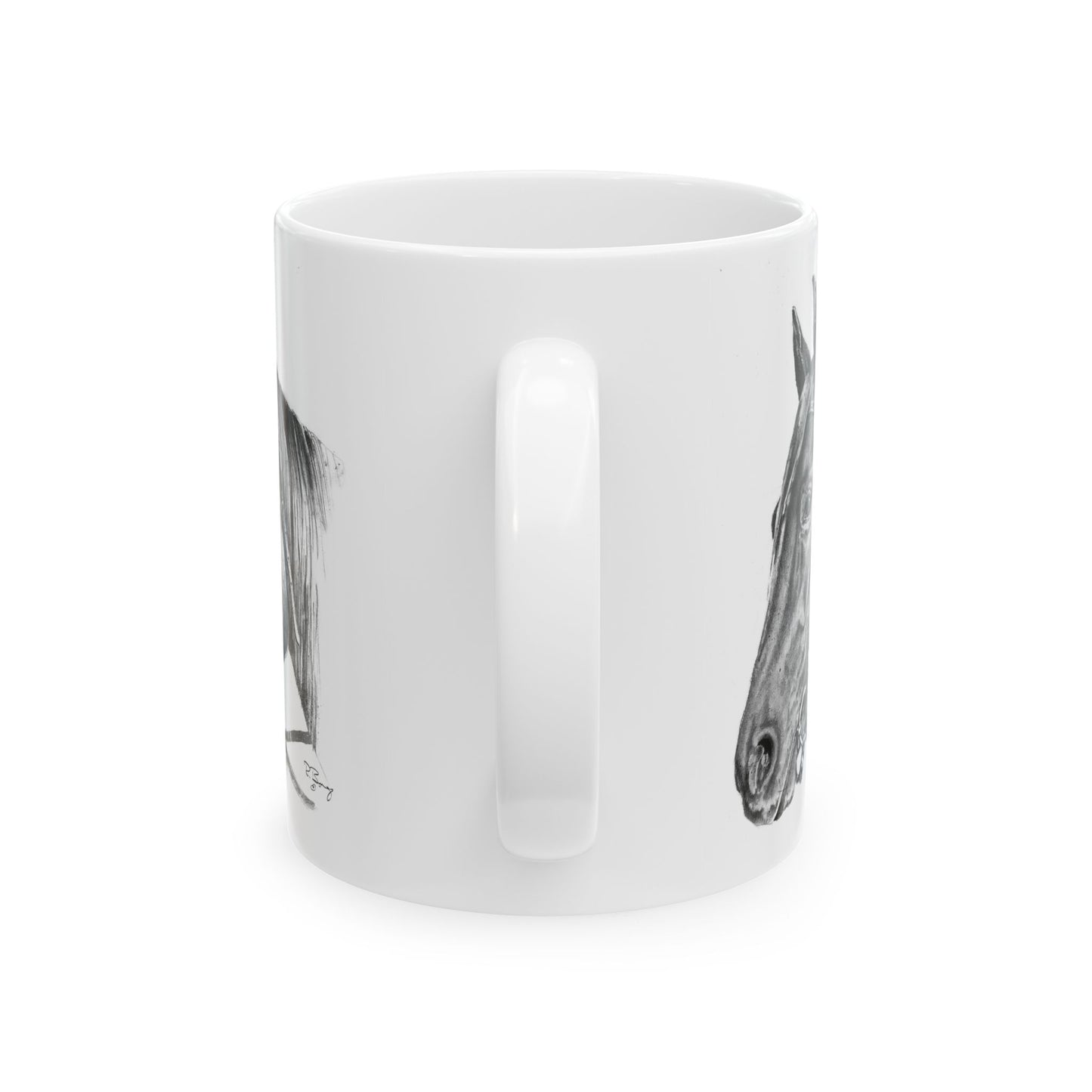 Quarter Horse "Pistol" Ceramic Mug 11oz
