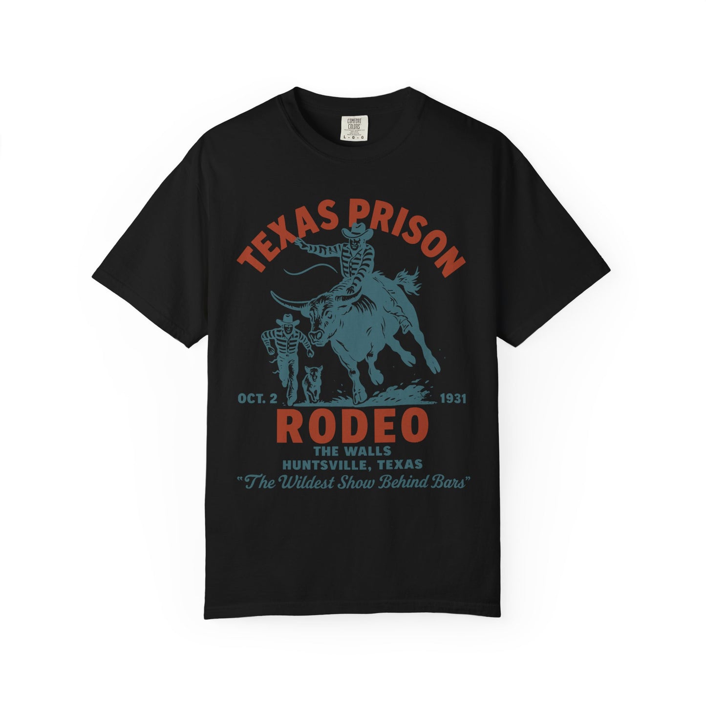 Texas Prison Rodeo TShirt – The Wildest Show Behind Bars