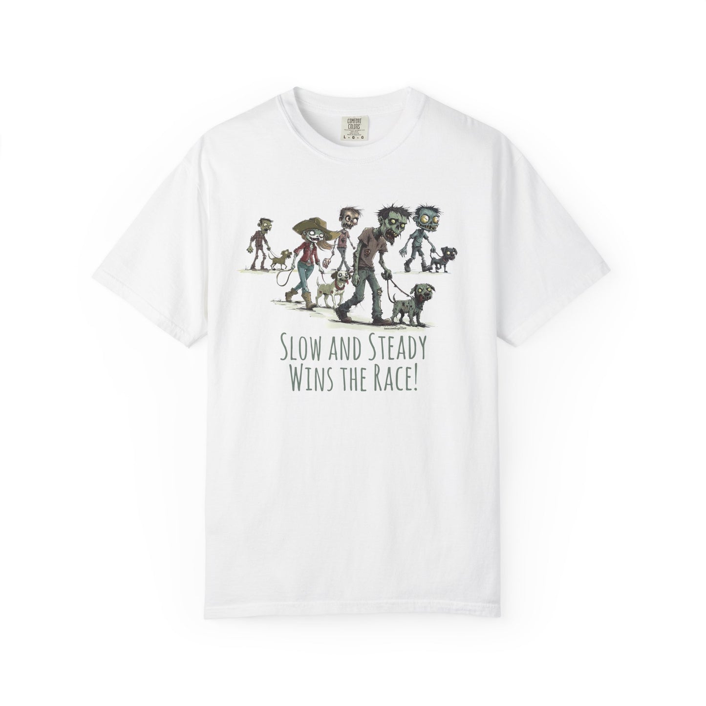 Slow and Steady Wins the Race – Zombie Cowdog Crew TShirt