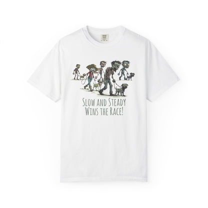 Slow and Steady Wins the Race – Zombie Cowdog Crew TShirt