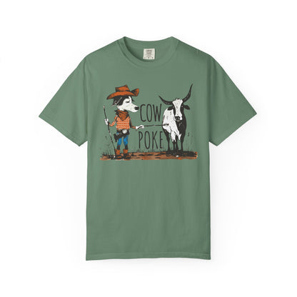Cow Poke T-Shirt - Unisex Garment-Dyed