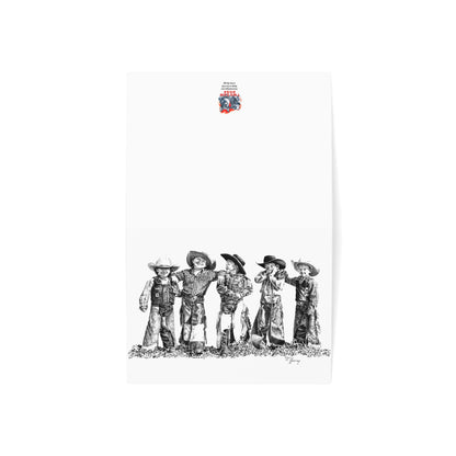 Mutton Busters Blank Notecards