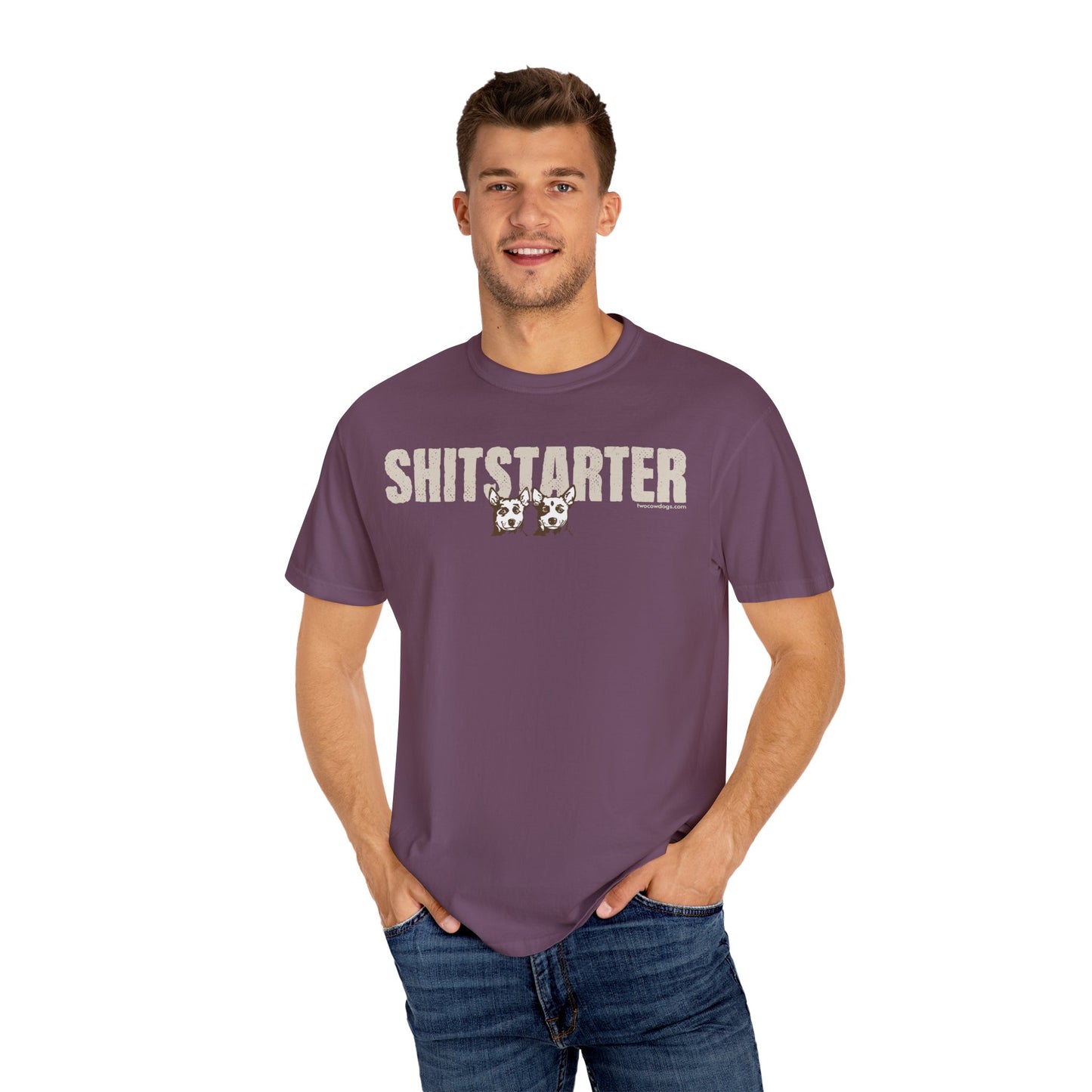 SHITSTARTER, Garment Dyed T-Shirt