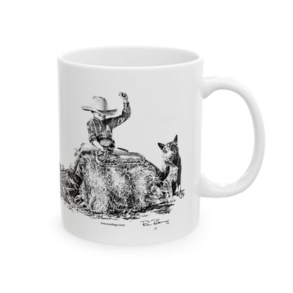 Future Bull Rider Ceramic Mug 11oz
