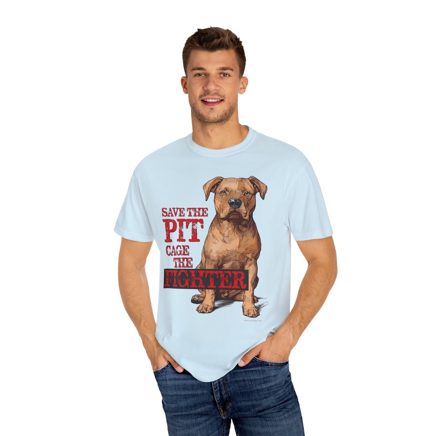 Save the Pit, Cage the Fighter T-Shirt