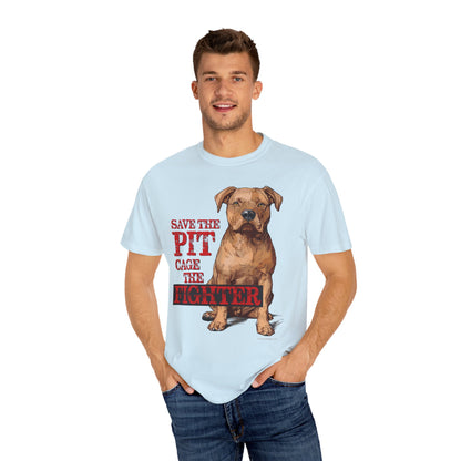 Save the Pit, Cage the Fighter T-Shirt