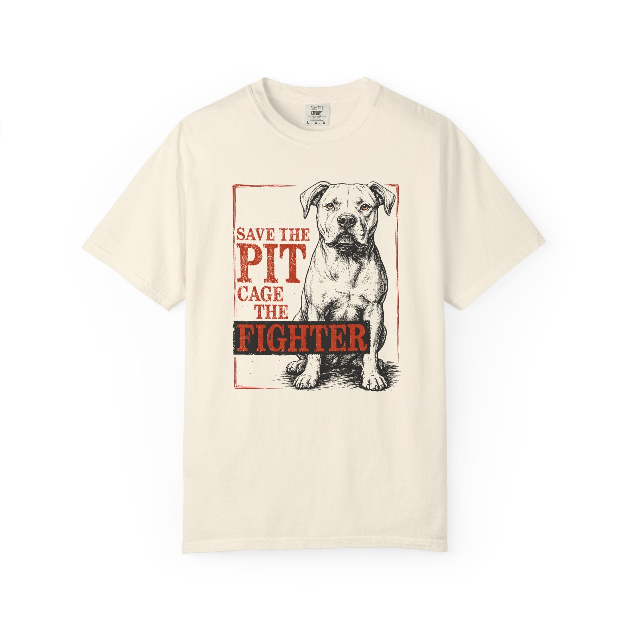 Save the Pit, Cage the Fighter TShirt