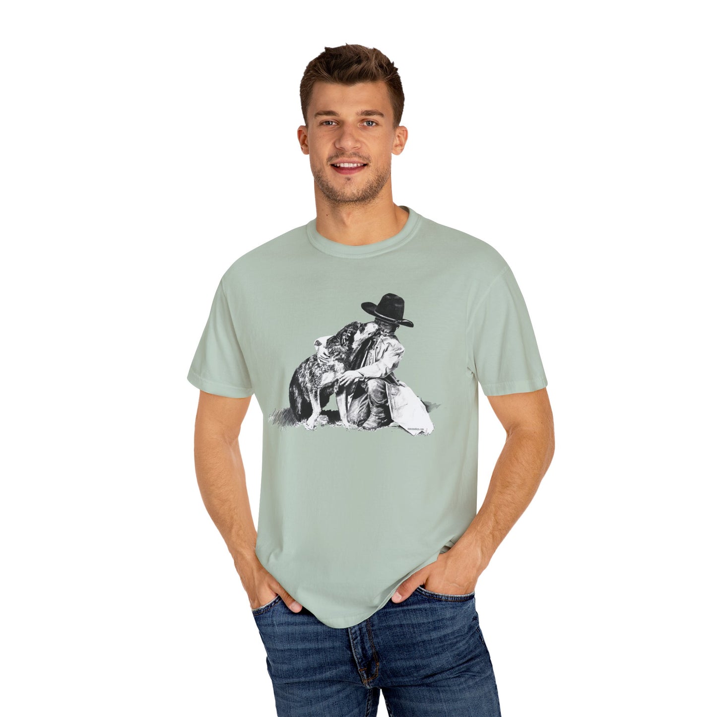Heeler Licking Cowkid T-Shirt - Unisex