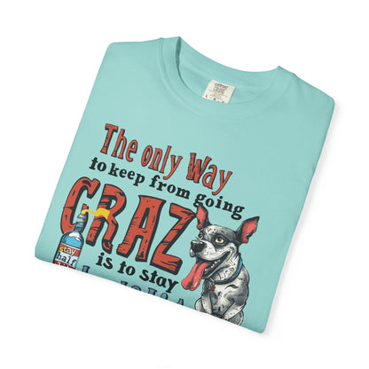 Crazy Half Lit Dog T-Shirt