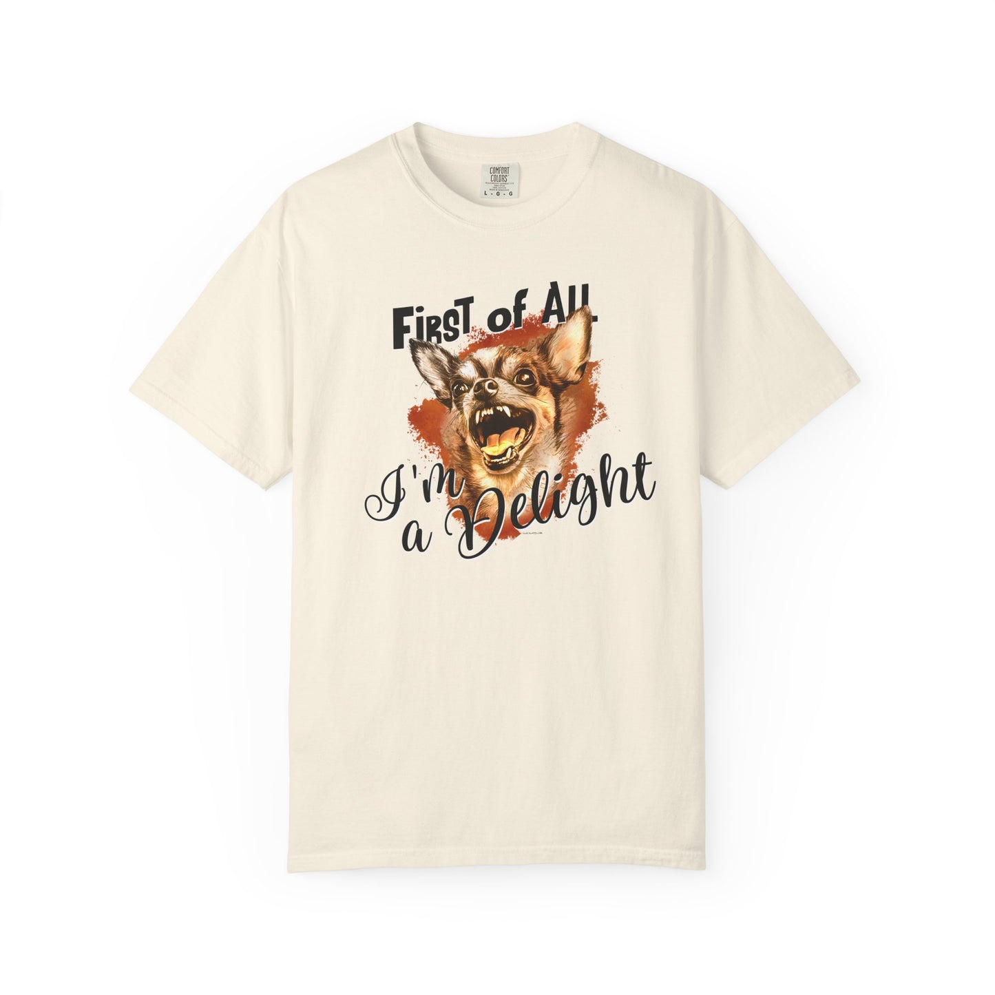Chihuahua T-shirt - Unisex Garment-Dyed