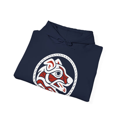 Tribal Cowdog Emblem Hoodie