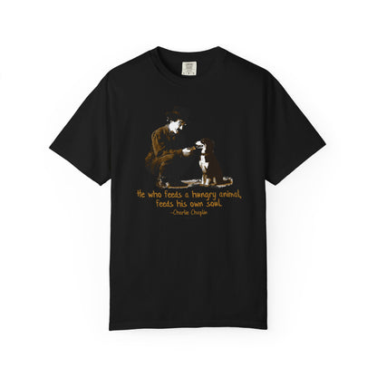 Vintage Chaplin Kindness Cowdog T-shirt