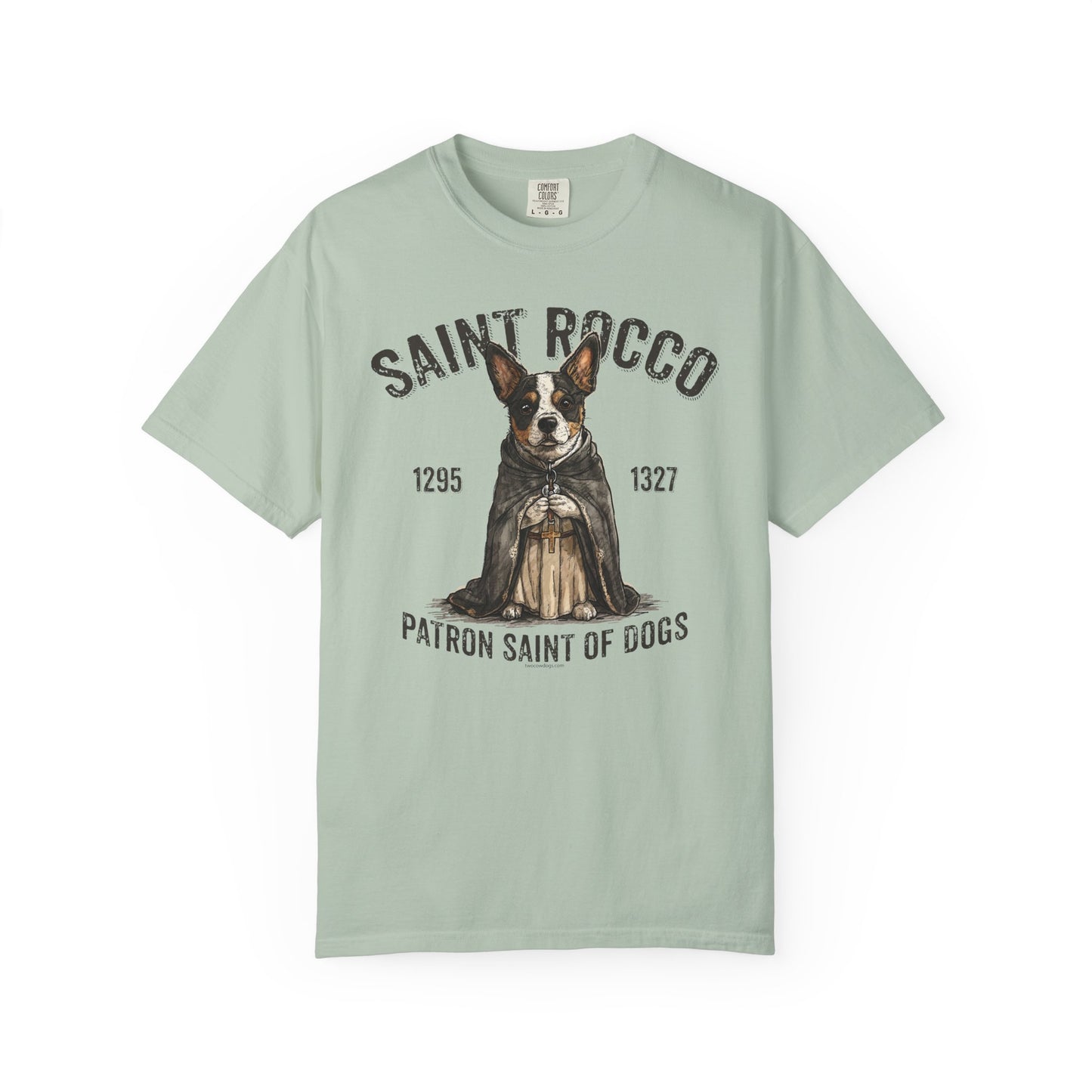 Saint Rocco Unisex T-Shirt - Patron Saint of Dogs and Dog Lovers