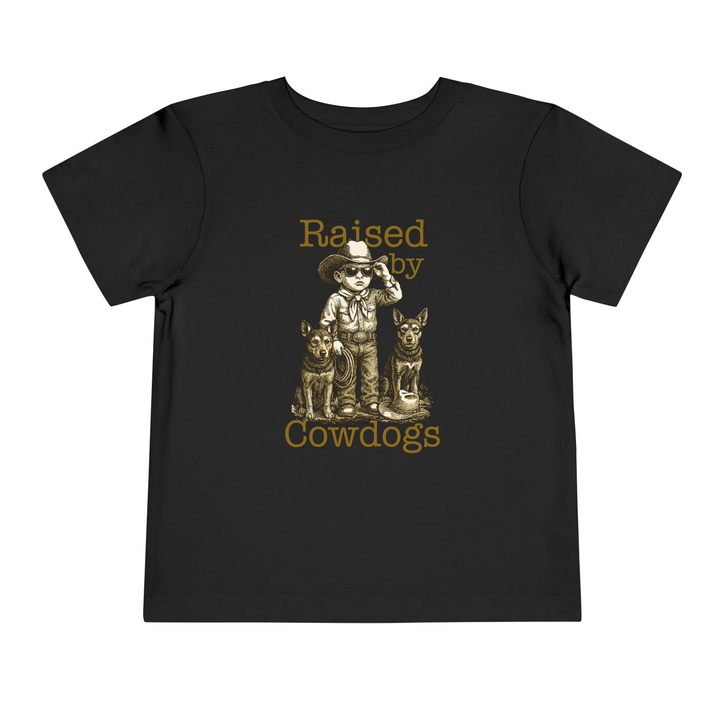 Raised by Cowdogs Boy Toddler TShirt