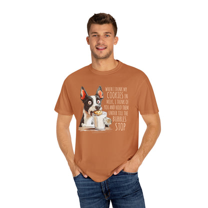 Cowdog Dipping Cookies T-Shirt - Unisex