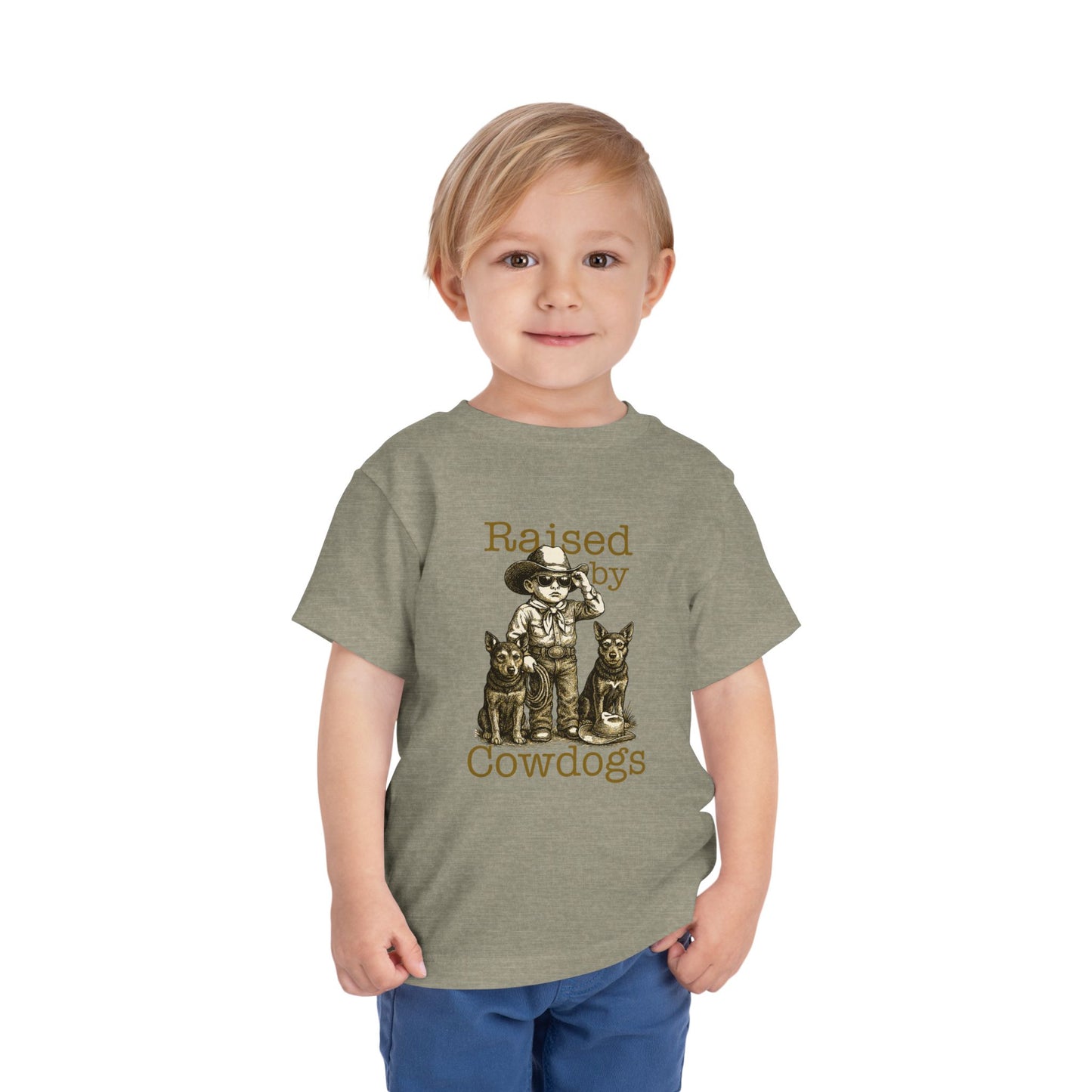 Raised by Cowdogs Boy Toddler TShirt
