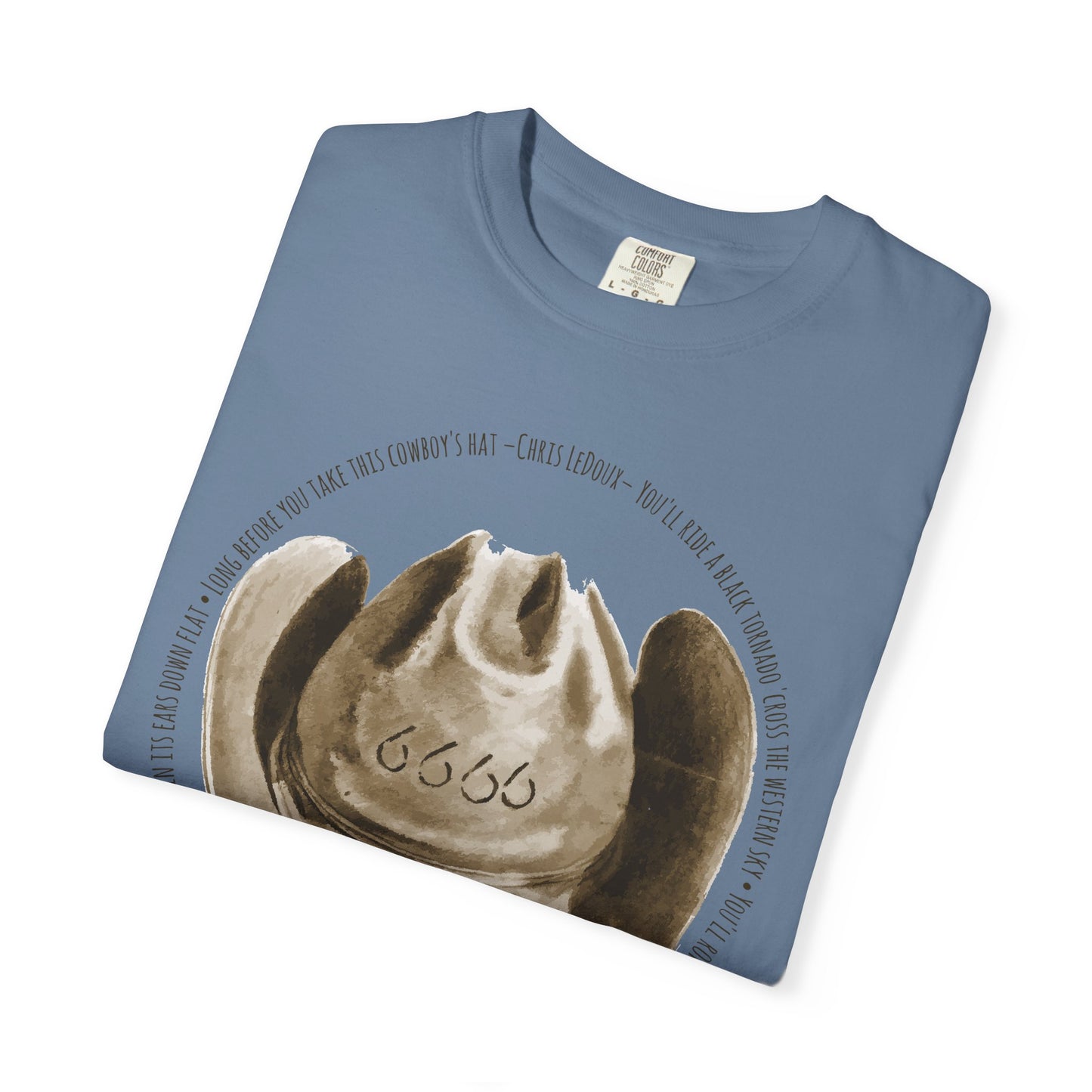 Unisex T-Shirt 6666 Cowboy Hat Design