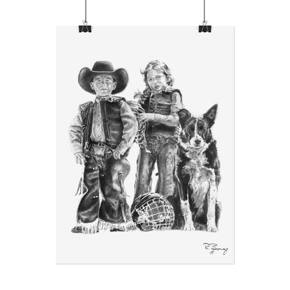 Mutton Busters and Border Collie Design
