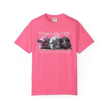 Three Little Pigs Garment-Dyed T-shirt