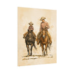 Father and Son Archival Print Poster