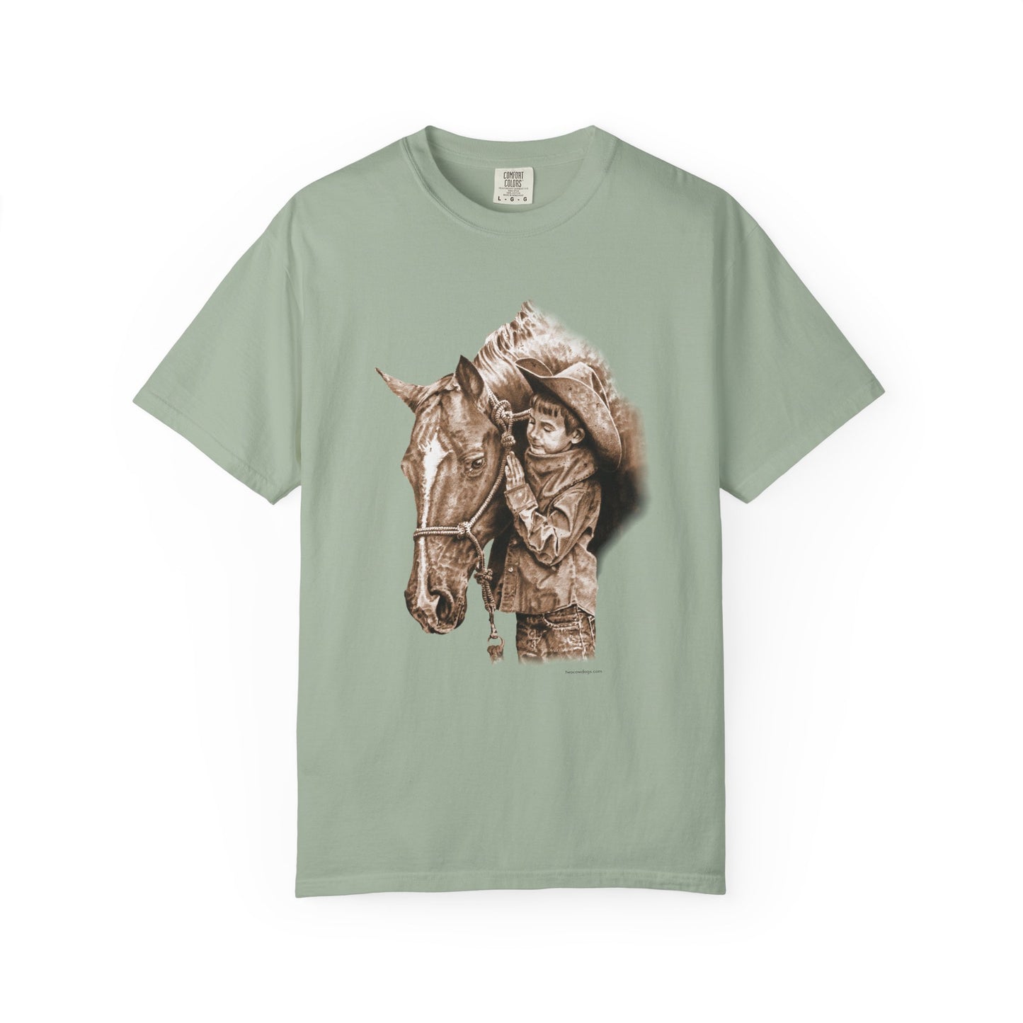 Little Cowhand & His Trusty Steed Unisex Tee - Old-Soul Country Western Style
