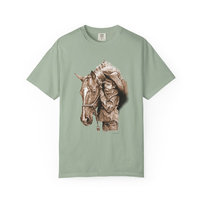 Little Cowhand & His Trusty Steed Unisex Tee - Old-Soul Country Western Style
