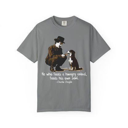 Vintage Chaplin Kindness Cowdog T-shirt