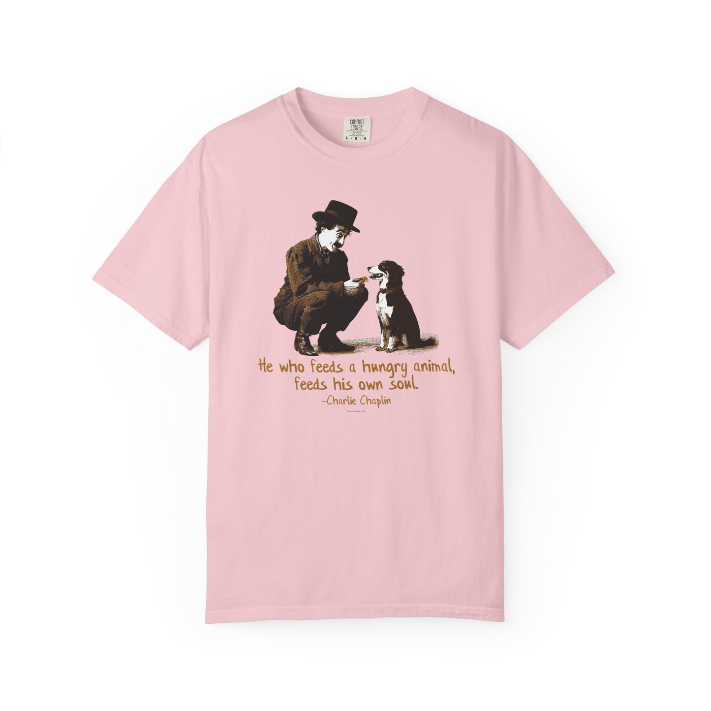Vintage Chaplin Kindness Cowdog T-shirt