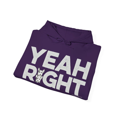 YEAH RIGHT, Heavy-Blend Hooded Sweatshirt