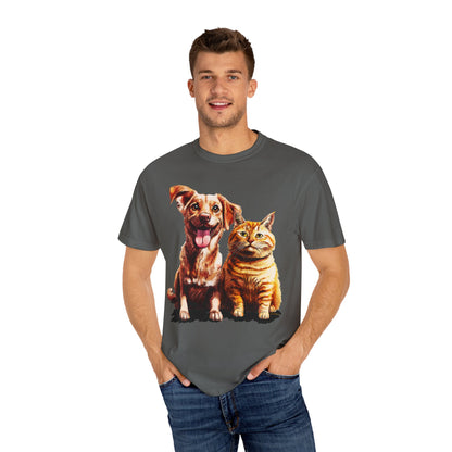 Odie and His Fat Cat Friend Super-Soft Tee
