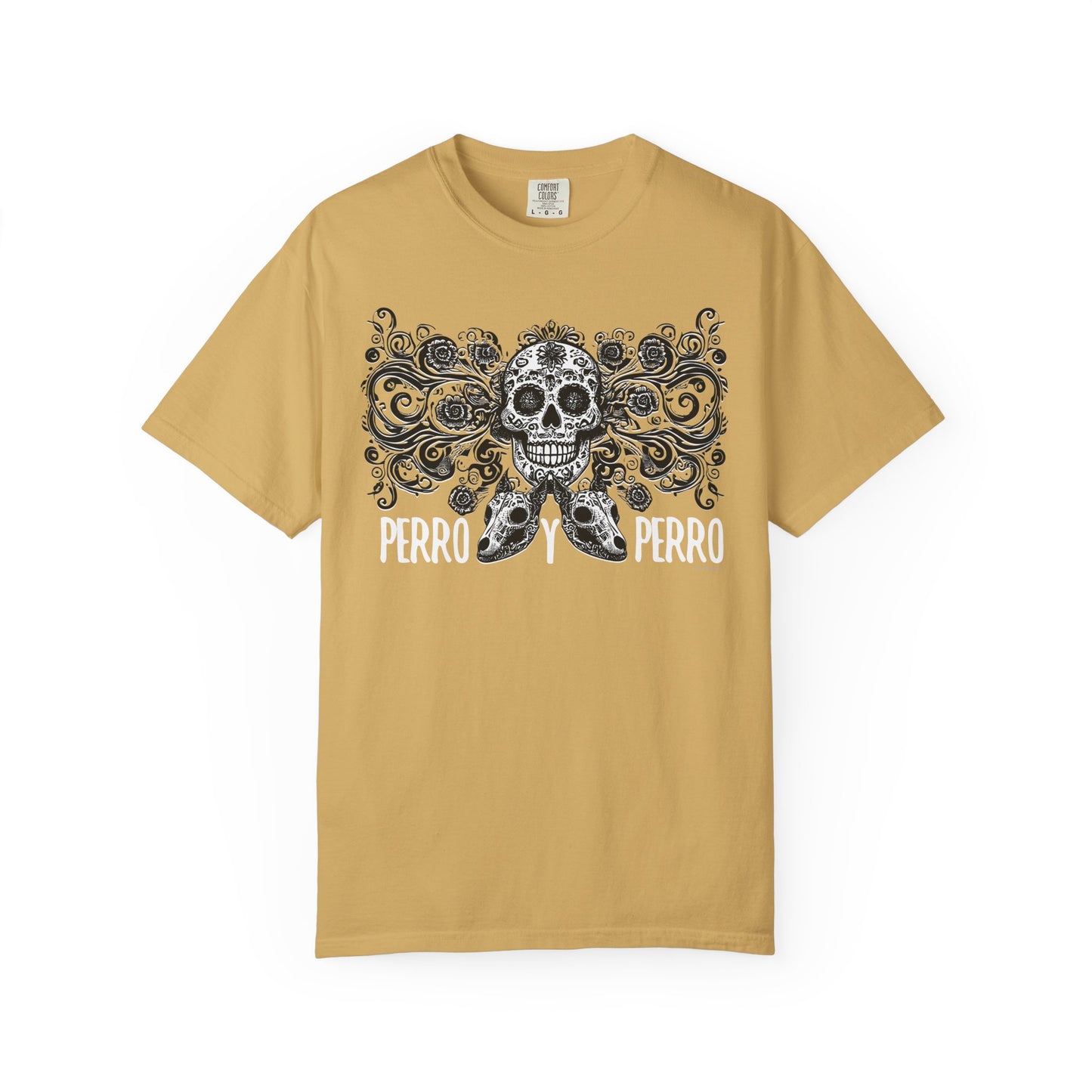 Perro y Perro T-Shirt, Dia De Los Muertos, Two Dogs