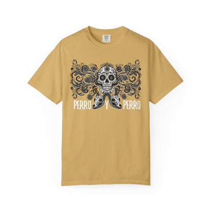 Perro y Perro T-Shirt, Dia De Los Muertos, Two Dogs