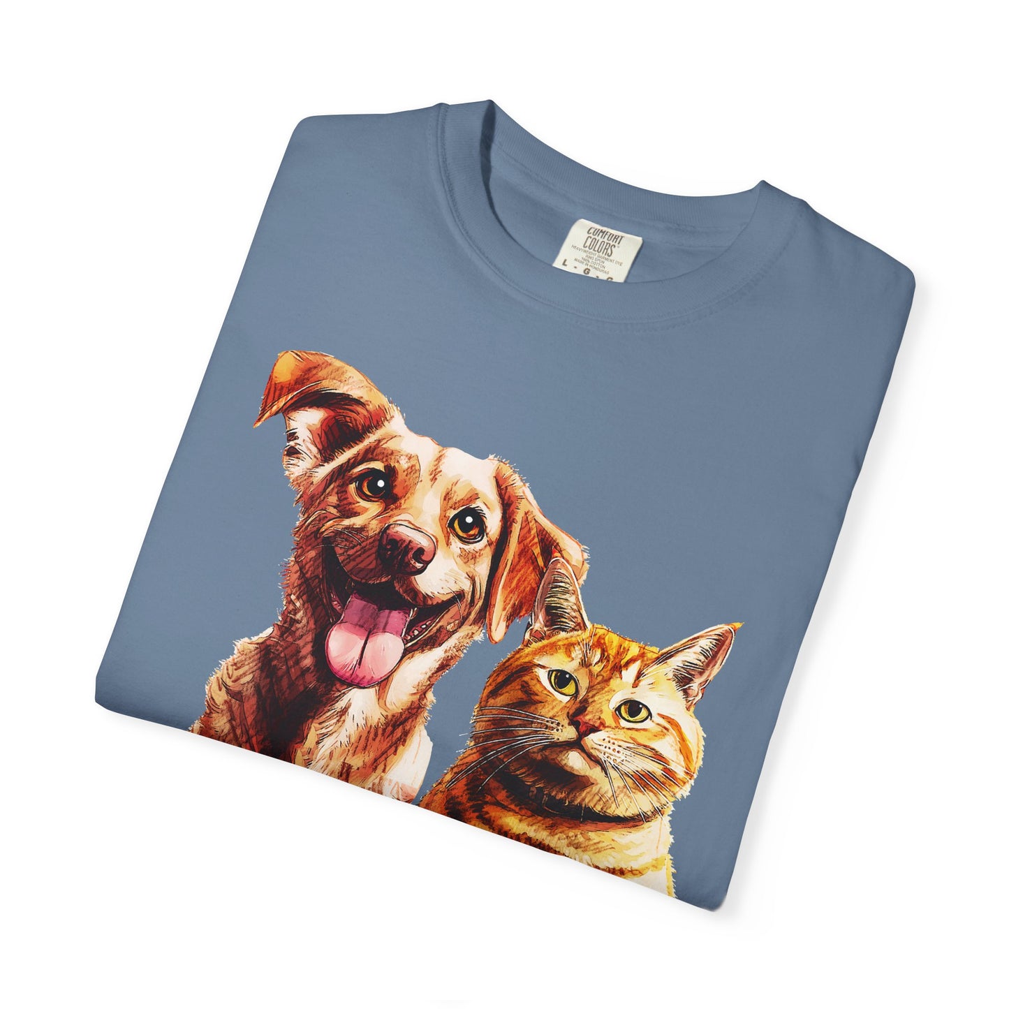 Odie and His Fat Cat Friend Super-Soft Tee
