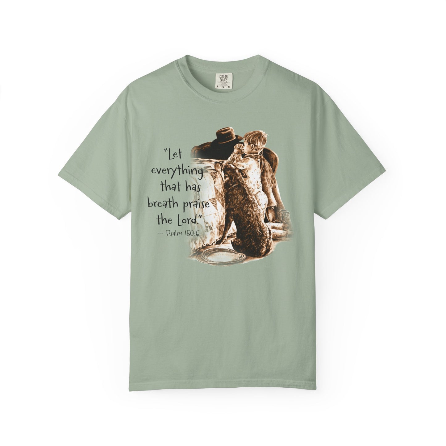 Prairie Praise T-shirt with Psalm 150:6 Verse