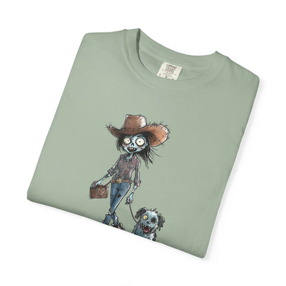 They’re Coming to Get You, Barbara – Zombie Cowgirl TShirt