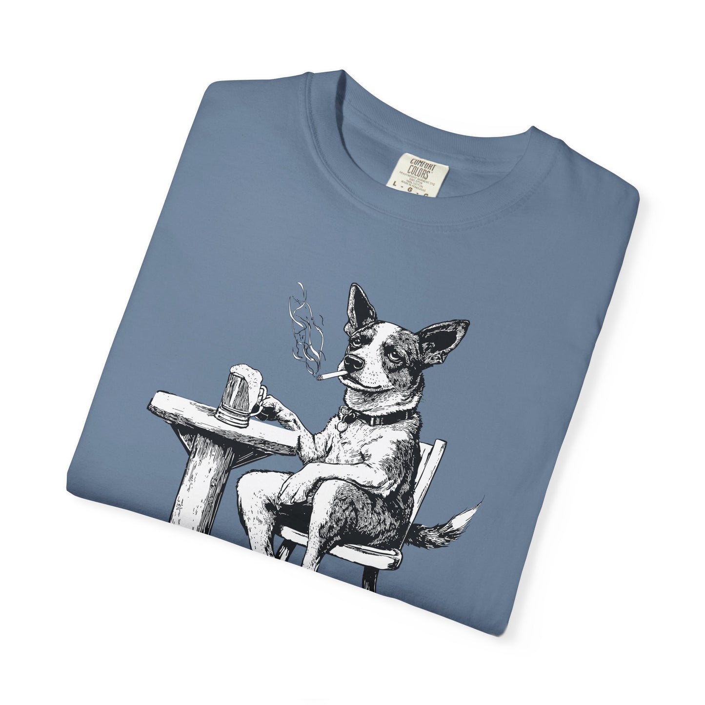 Dog Drinking Beer T-Shirt for Dog Lovers