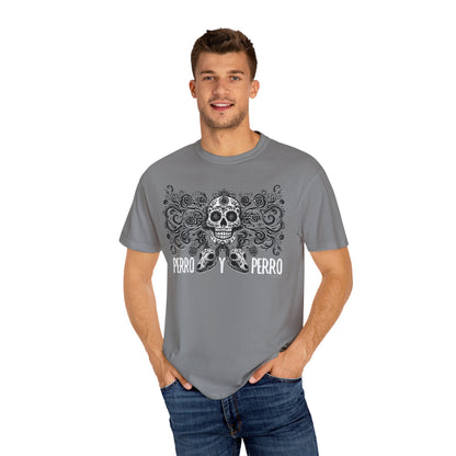 Perro y Perro T-Shirt, Dia De Los Muertos, Two Dogs