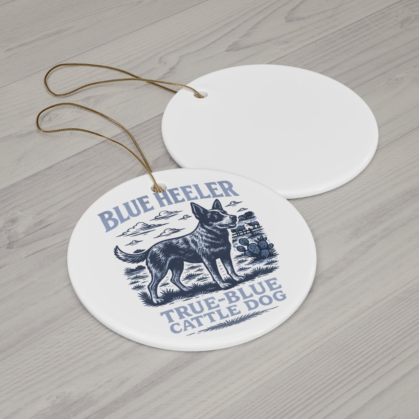 BLUE HEELER Ornament