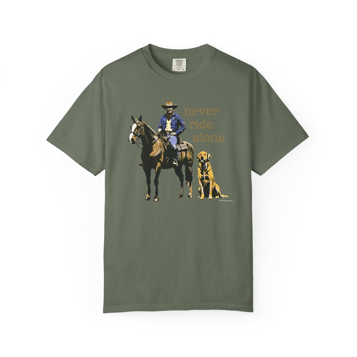 Never Ride Alone Tee Shirt