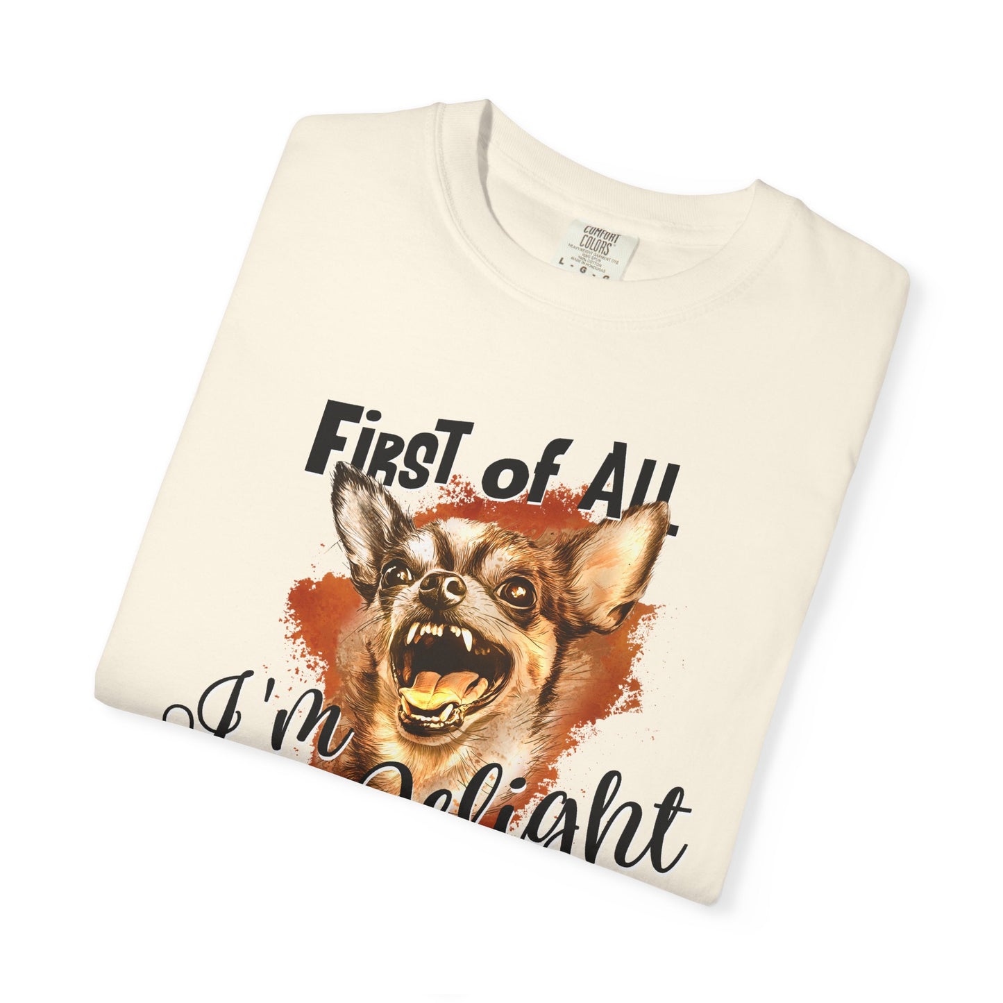 Chihuahua T-shirt - Unisex Garment-Dyed