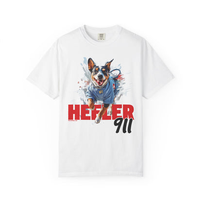 Heeler 911 Unisex T-shirt - Nurse Heeler Dog Design