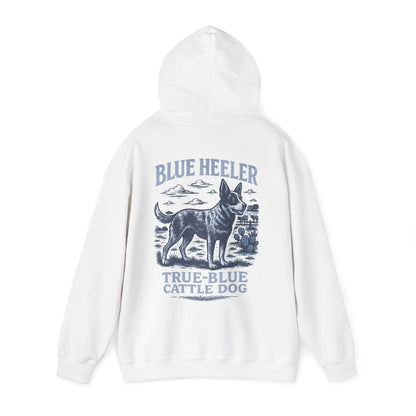 Blue Heeler Ranch Hoodie — "Built Like a Tank" Western Cattle Dog