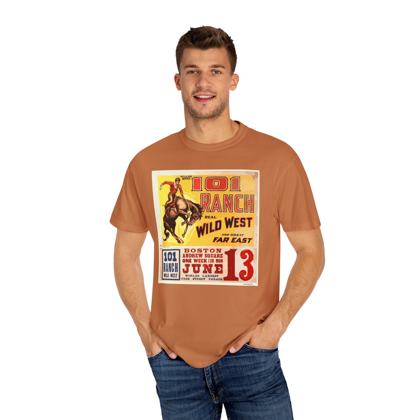 101 Rodeo T-Shirt - Unisex Garment-Dyed