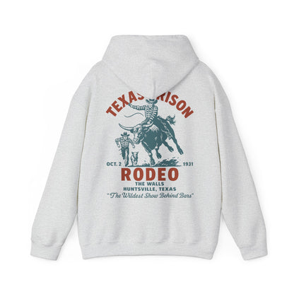 Vintage Rodeo Hoodie - The Wildest Show Behind Bars Design