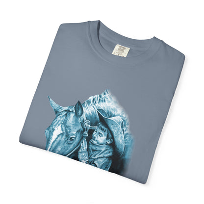 Little Cowhand & His Trusty Steed Unisex Tee - Old-Soul Country Western Style