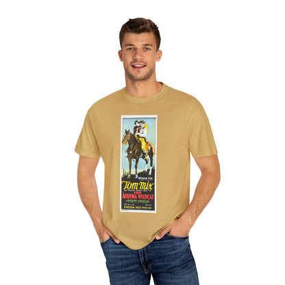 Tom Mix Unisex T-shirt, The Arizona Wildcat Design